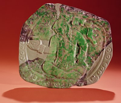 Pectoral de un rey del Sitio de Tikal, Guatemala de Mayan